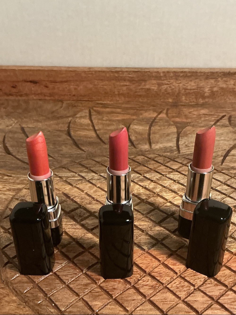 NEW Creamy Lipstick Trio - Coral, Rose, Nude Shades